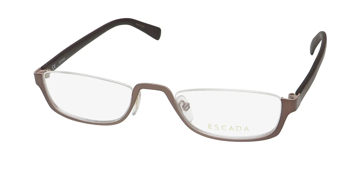 Escada Ves917 08fk Eyeglasses Brown 48mm