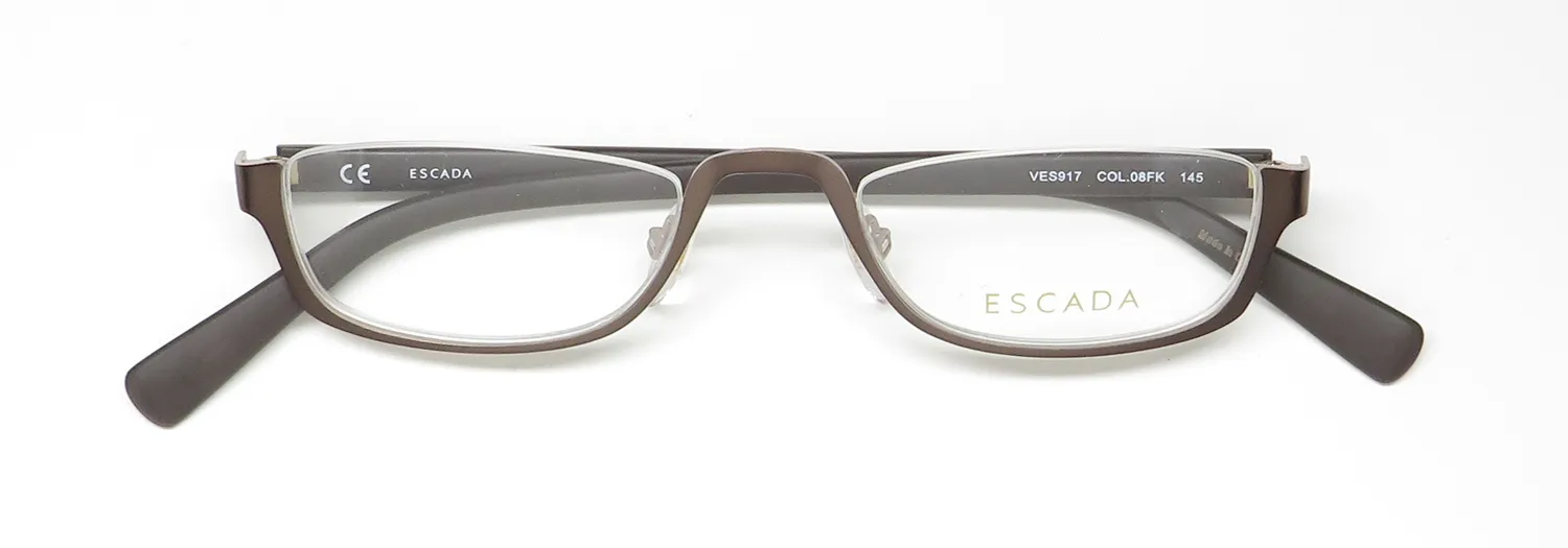 Escada Ves917 08fk Eyeglasses Brown 48mm 2