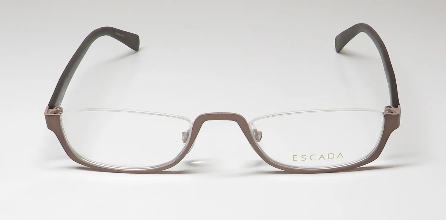 Escada Ves917 08fk Eyeglasses Brown 48mm 3
