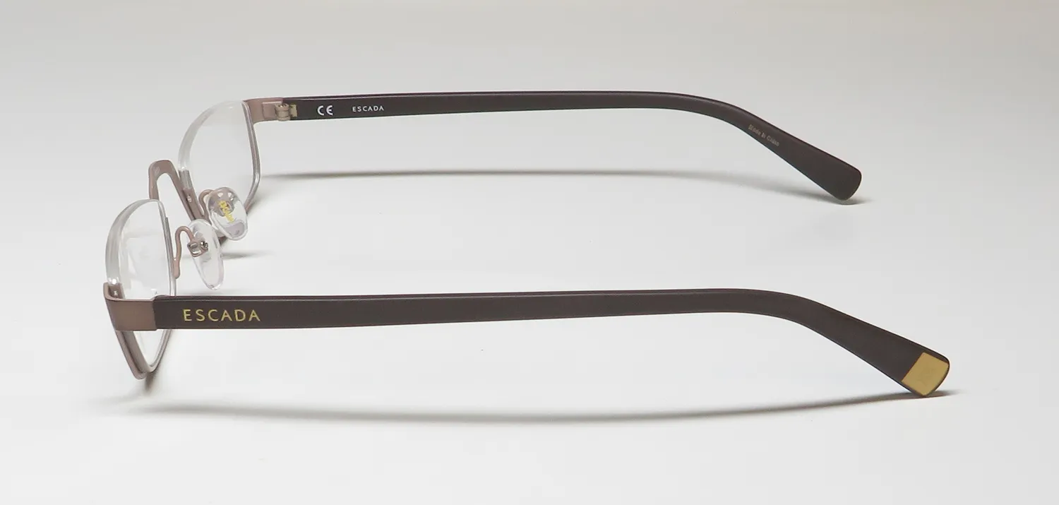 Escada Ves917 08fk Eyeglasses Brown 48mm 4