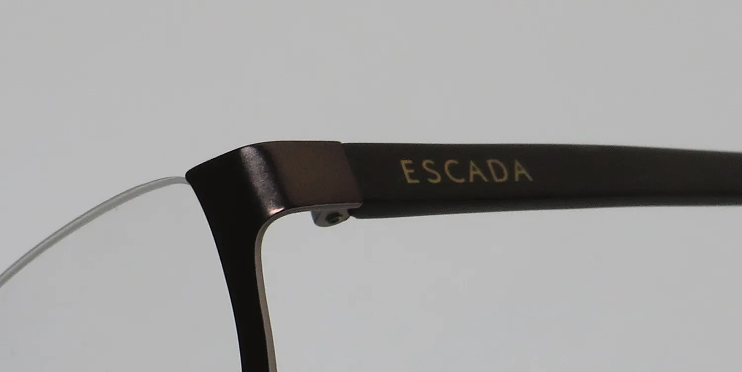 Escada Ves917 08fk Eyeglasses Brown 48mm 6