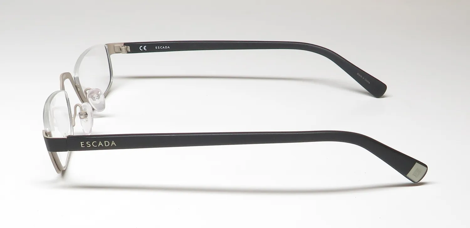 Escada Ves917 0q46 Eyeglasses Semi Matte Black 48mm 4