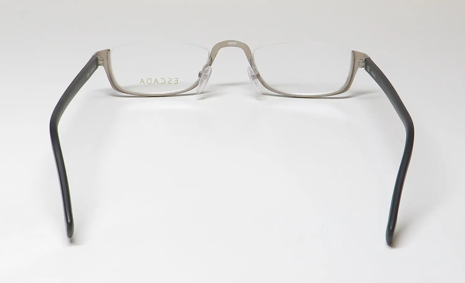 Escada Ves917 0q46 Eyeglasses Semi Matte Black 48mm 5