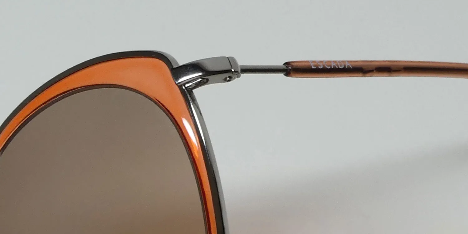 Escada Ses910 6m5x Sunglasses Transparent Peach 54mm 6