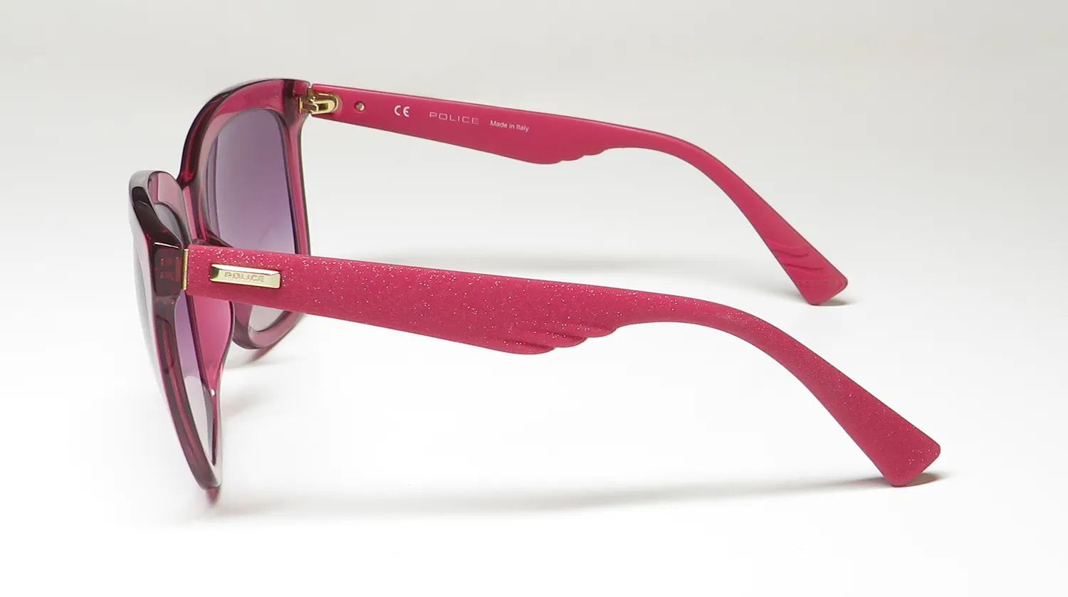 Police Spl410 afdx Sunglasses Transparent Cyclamen 56mm 4