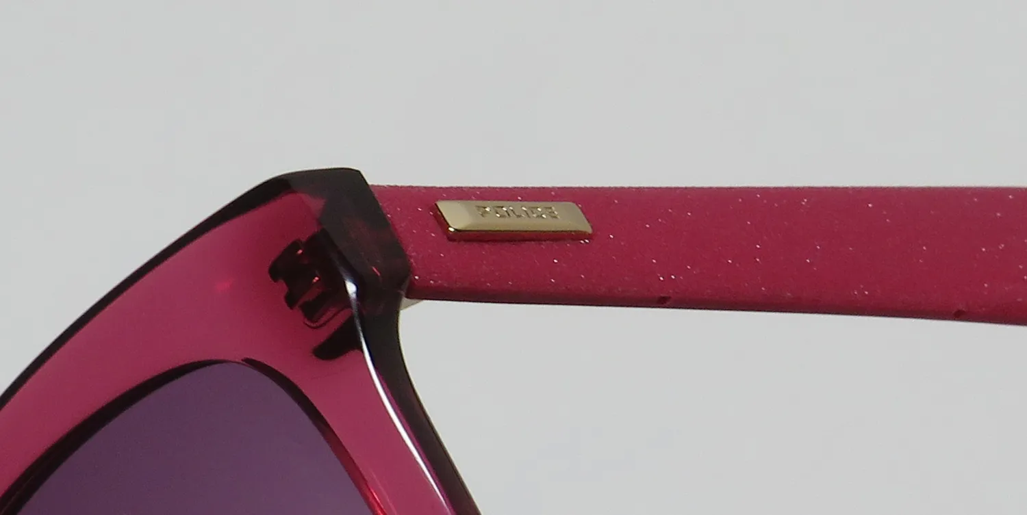 Police Spl410 afdx Sunglasses Transparent Cyclamen 56mm 6