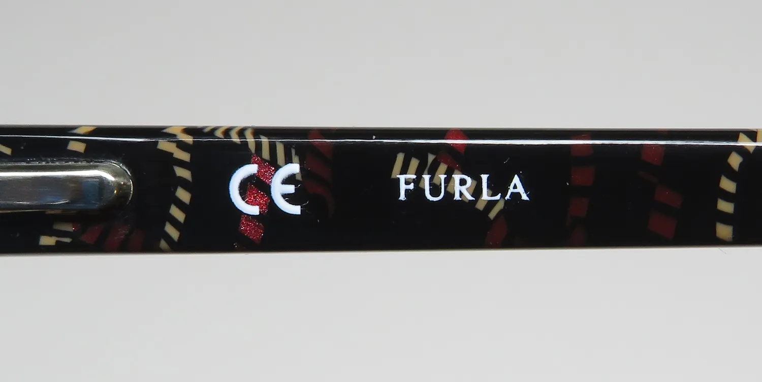 Furla VFU076 0700 Eyeglasses Black 52mm 7