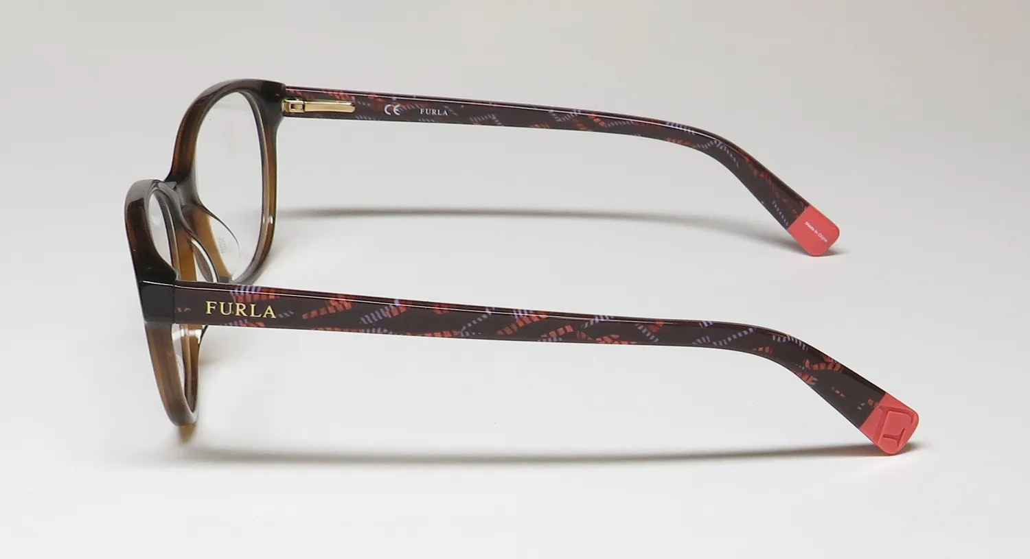 Furla Vfu077 0g73 Eyeglasses Brown 52mm 4