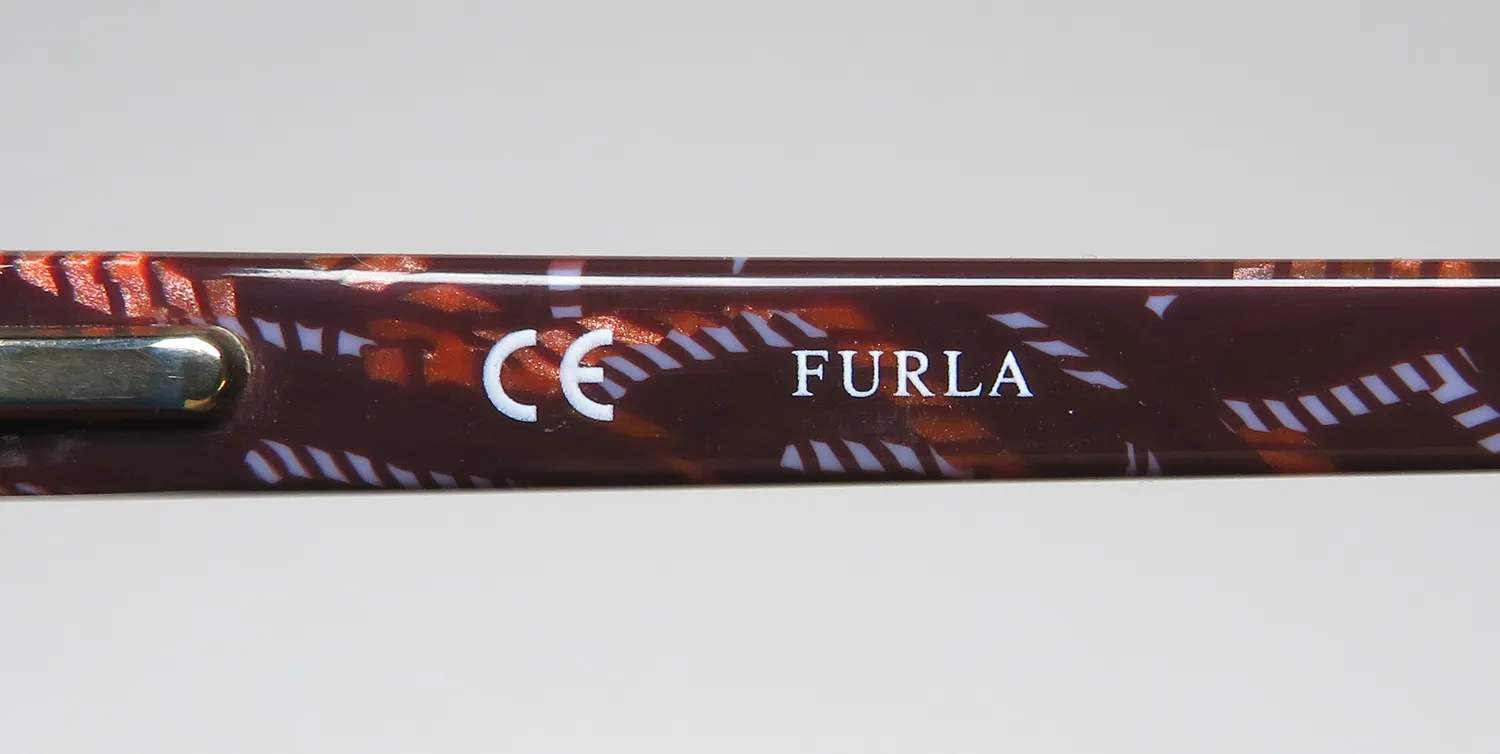 Furla Vfu077 0g73 Eyeglasses Brown 52mm 7