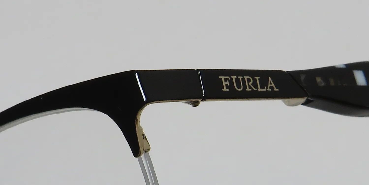 Furla Vfu079 0304 Eyeglasses Black 54mm 6
