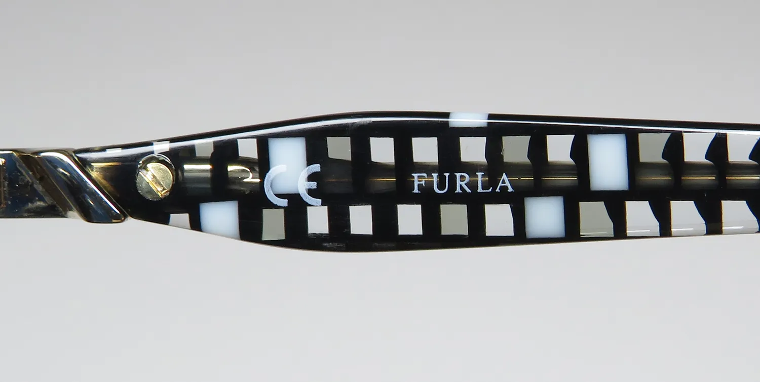 Furla Vfu079 0304 Eyeglasses Black 54mm 7