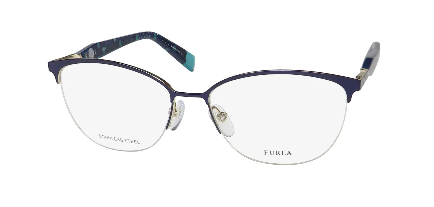 Furla Vfu079 0354 Eyeglasses Purple 54mm