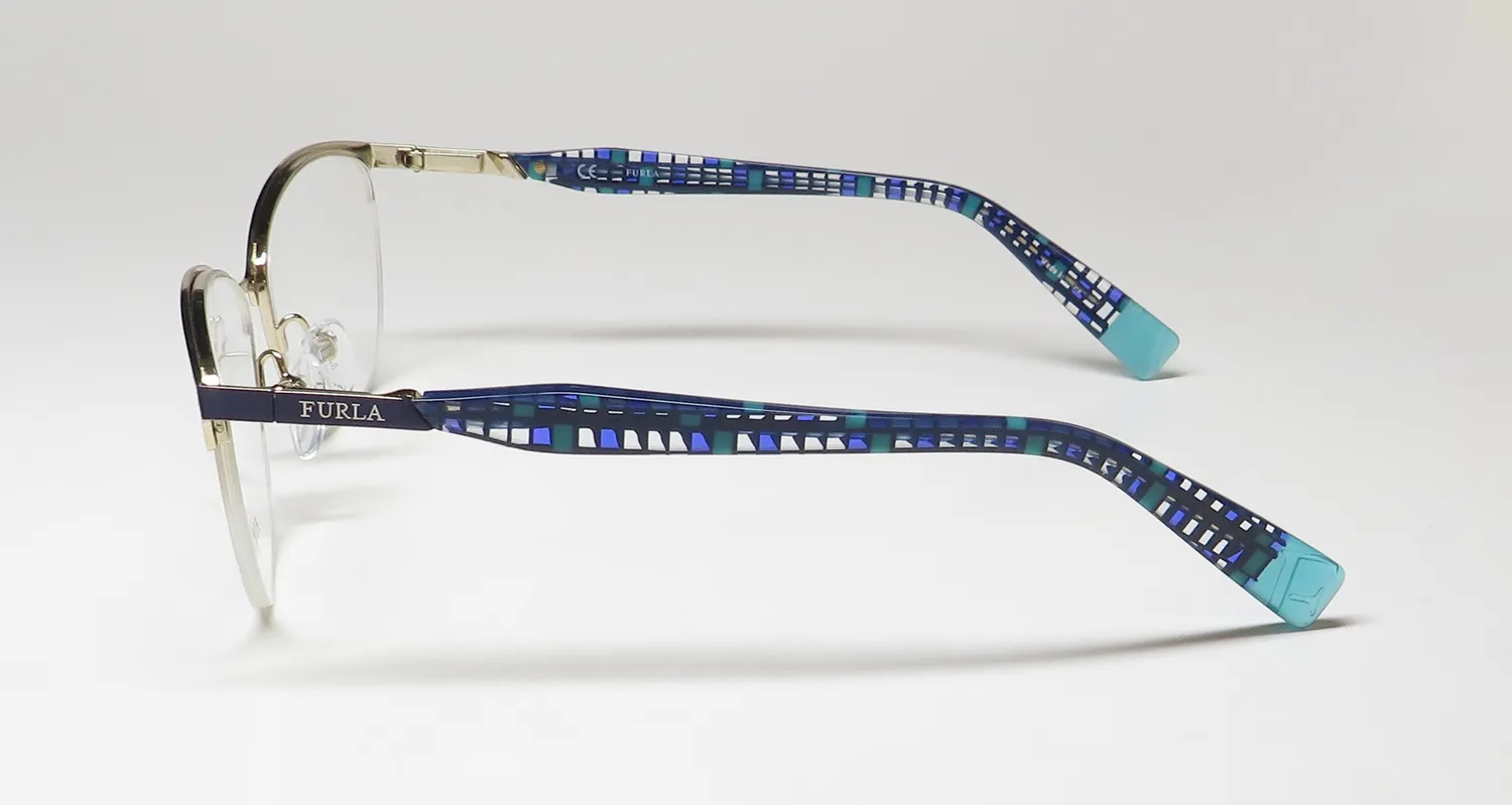 Furla Vfu079 0354 Eyeglasses Purple 54mm 4