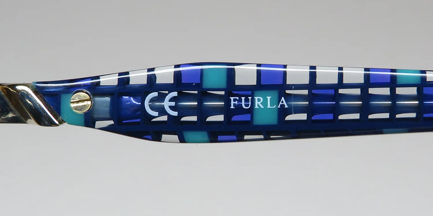 Furla Vfu079 0354 Eyeglasses Purple 54mm 7