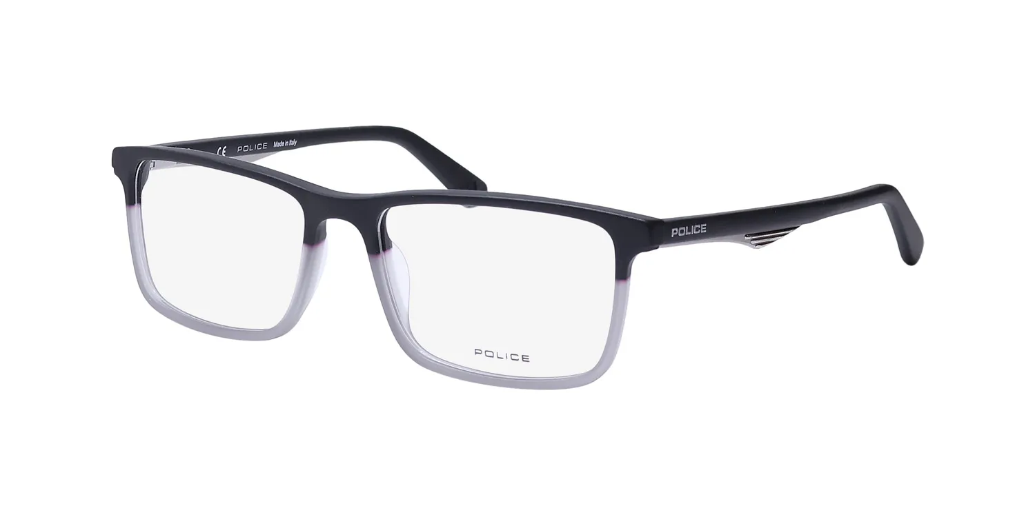 Police Vpl467 Blackbird 5 1epm Eyeglasses Matte Black 53mm