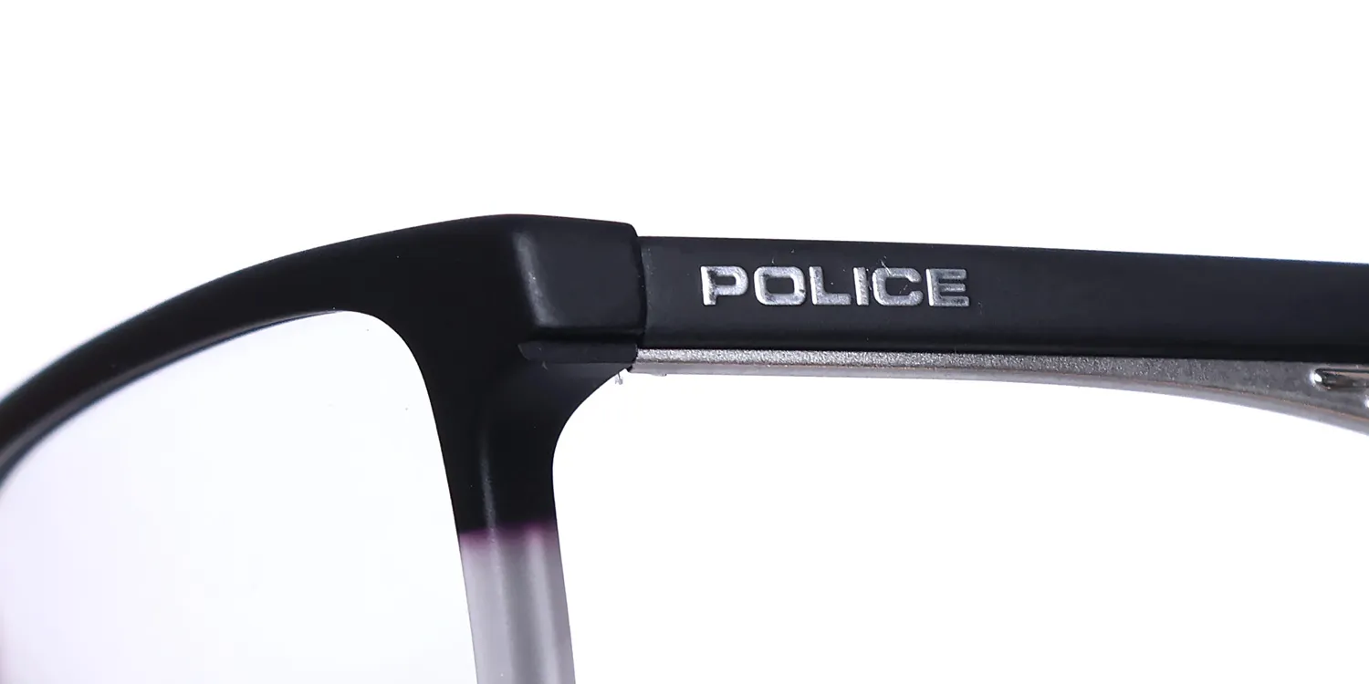 Police Vpl467 Blackbird 5 1epm Eyeglasses Matte Black 53mm 6