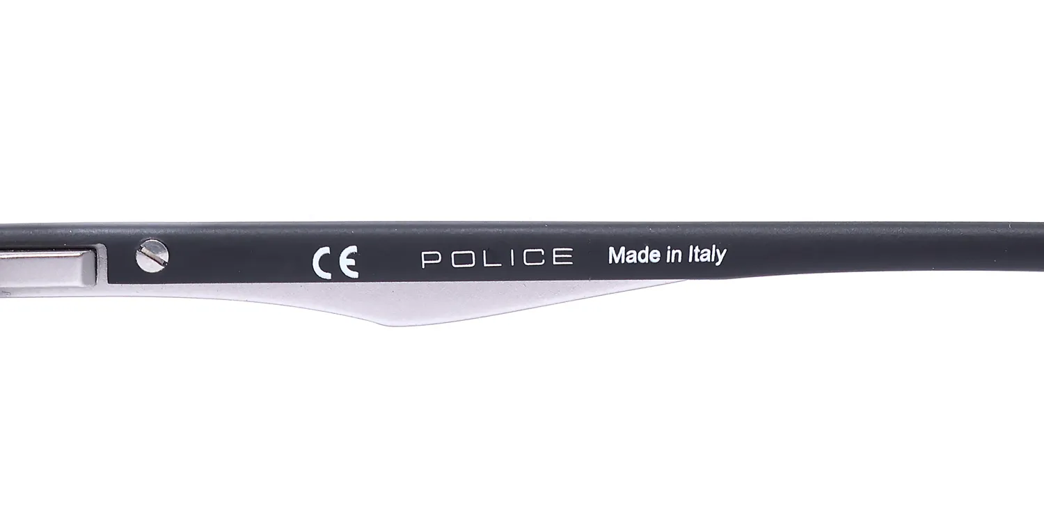 Police Vpl467 Blackbird 5 1epm Eyeglasses Matte Black 53mm 7