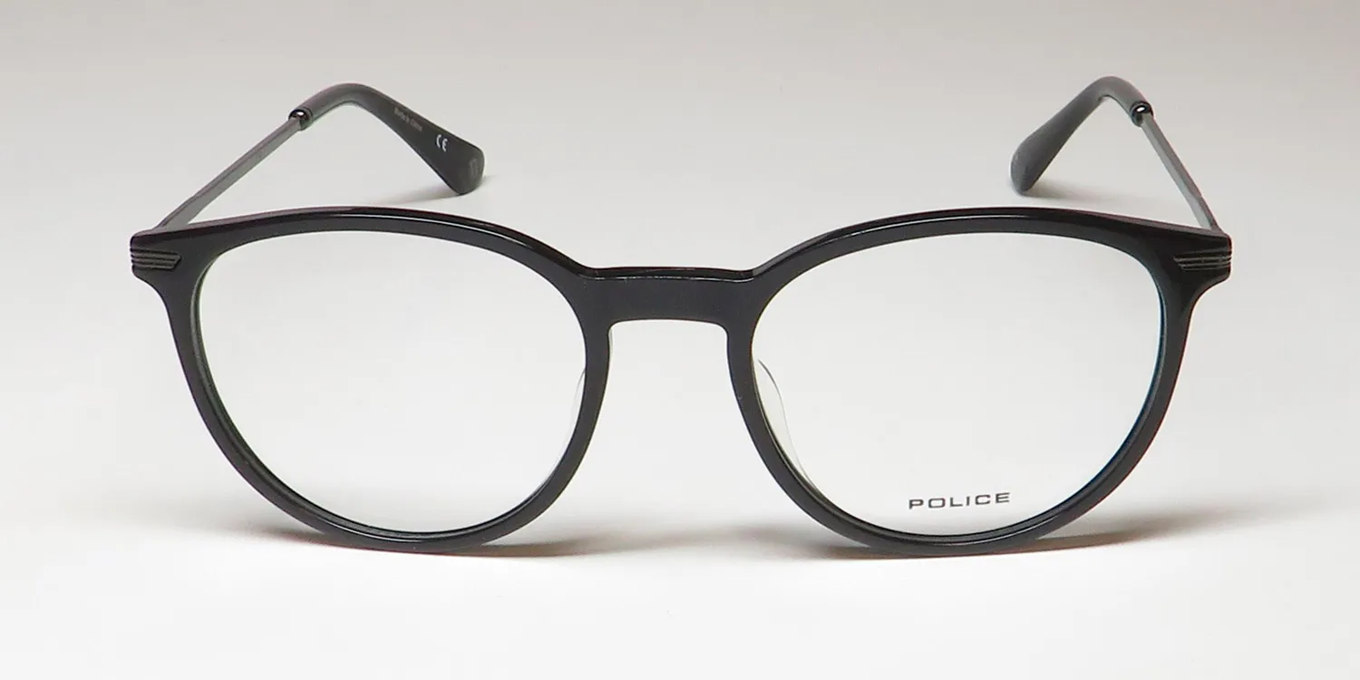 Police Vpl474n Highway 5 0700 Eyeglasses Black 50mm 3