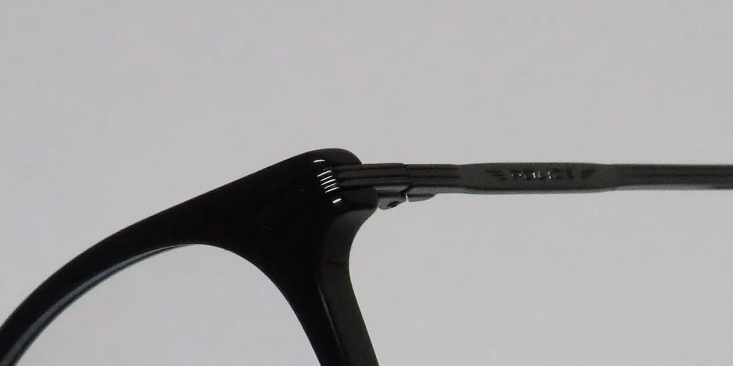 Police Vpl474n Highway 5 0700 Eyeglasses Black 50mm 6