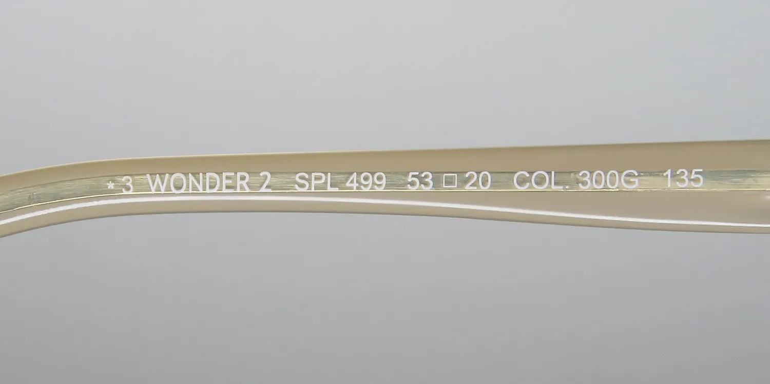 Police Spl499 300g Sunglasses White 53mm 8