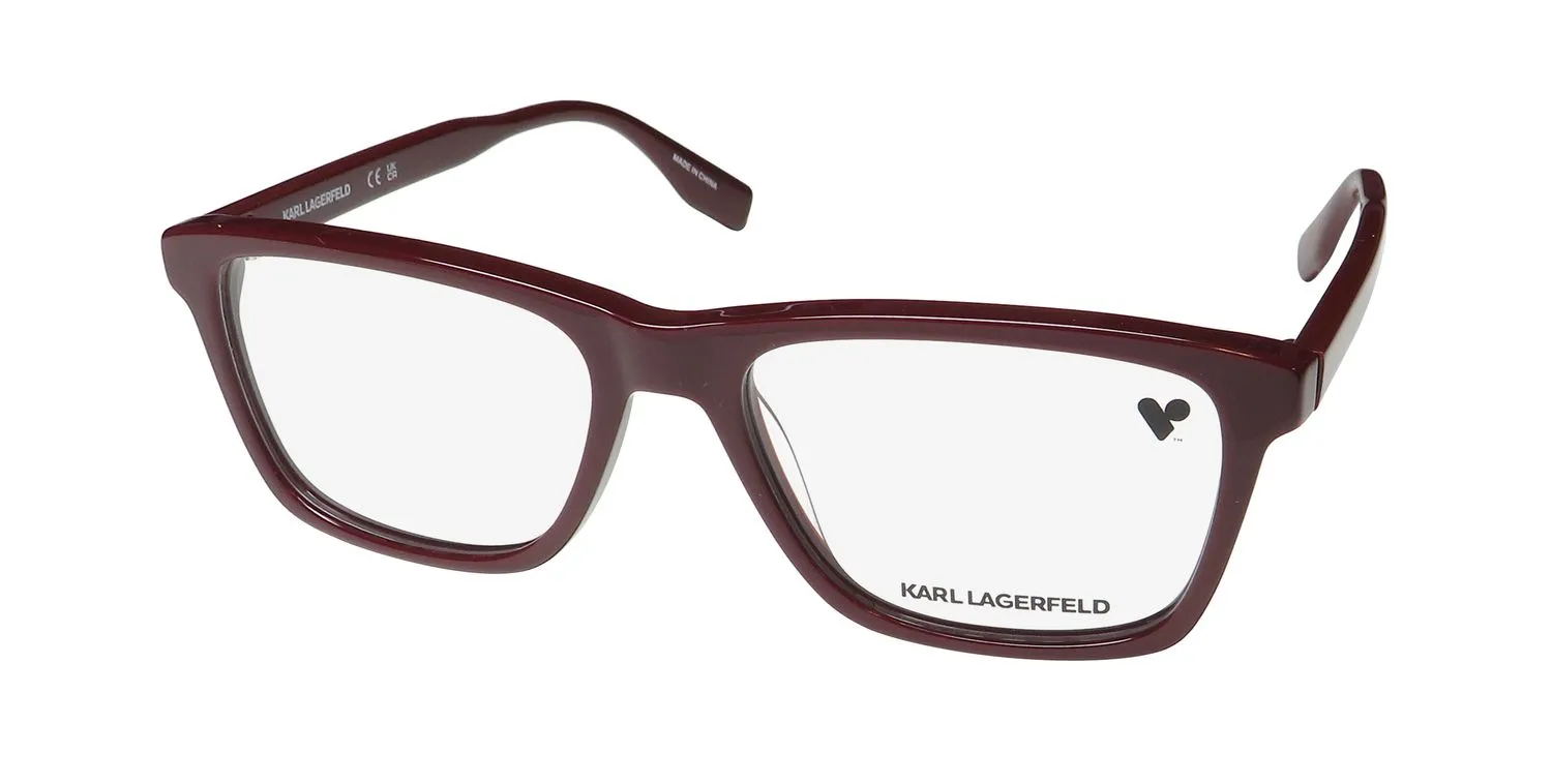 Karl Lagerfeld 6067 615 Eyeglasses Burgundy 54mm