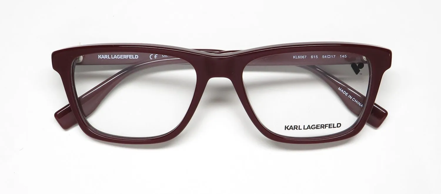 Karl Lagerfeld 6067 615 Eyeglasses Burgundy 54mm 2