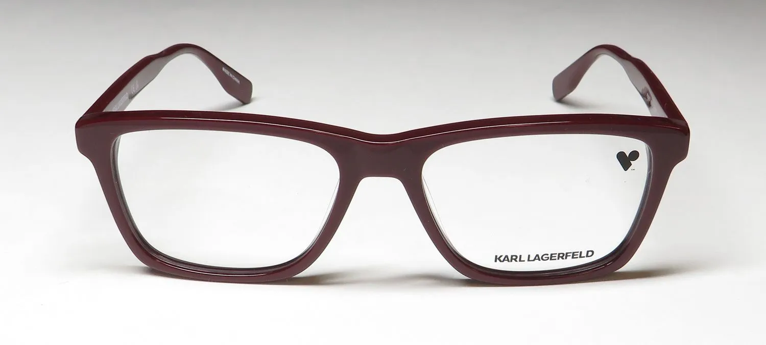 Karl Lagerfeld 6067 615 Eyeglasses Burgundy 54mm 3