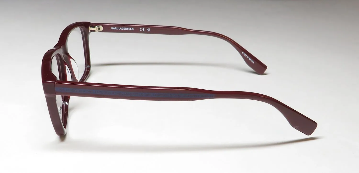 Karl Lagerfeld 6067 615 Eyeglasses Burgundy 54mm 4
