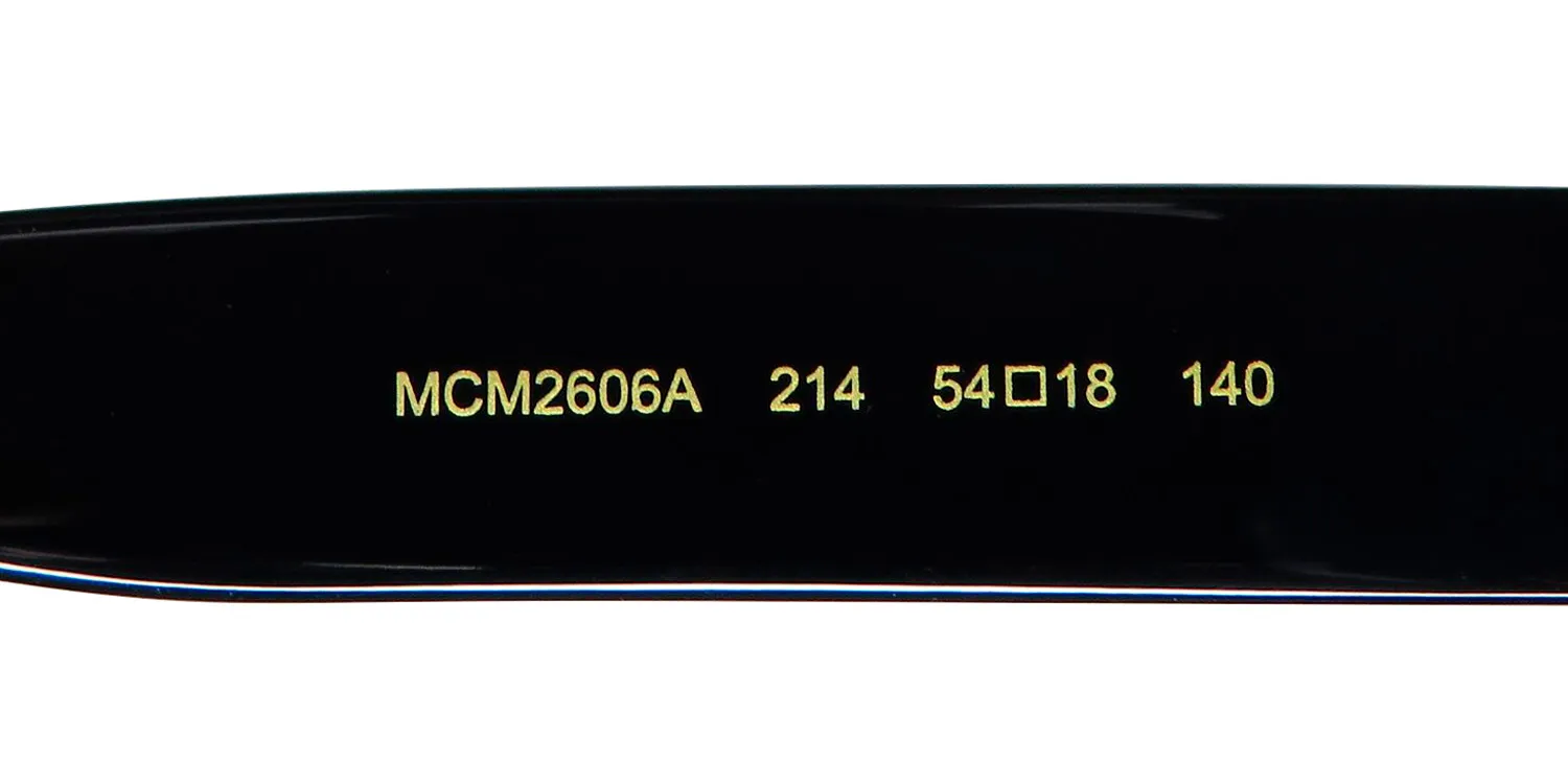 MCM 2606a 214 Eyeglasses Havana 54mm 8