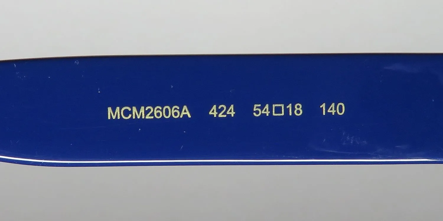 MCM 2606a 424 Eyeglasses Blue 54mm 8