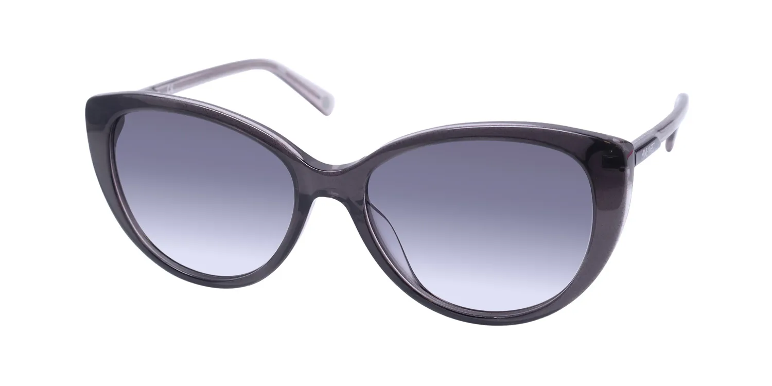 Nine West NW633S 001 Sunglasses Black Glitter 56mm Women
