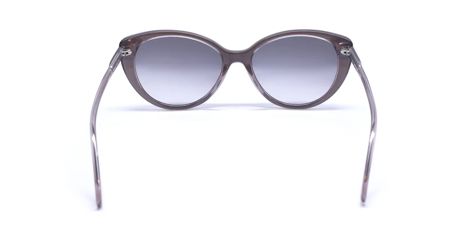 Nine West NW633S 001 Sunglasses Black Glitter 56mm Women 4