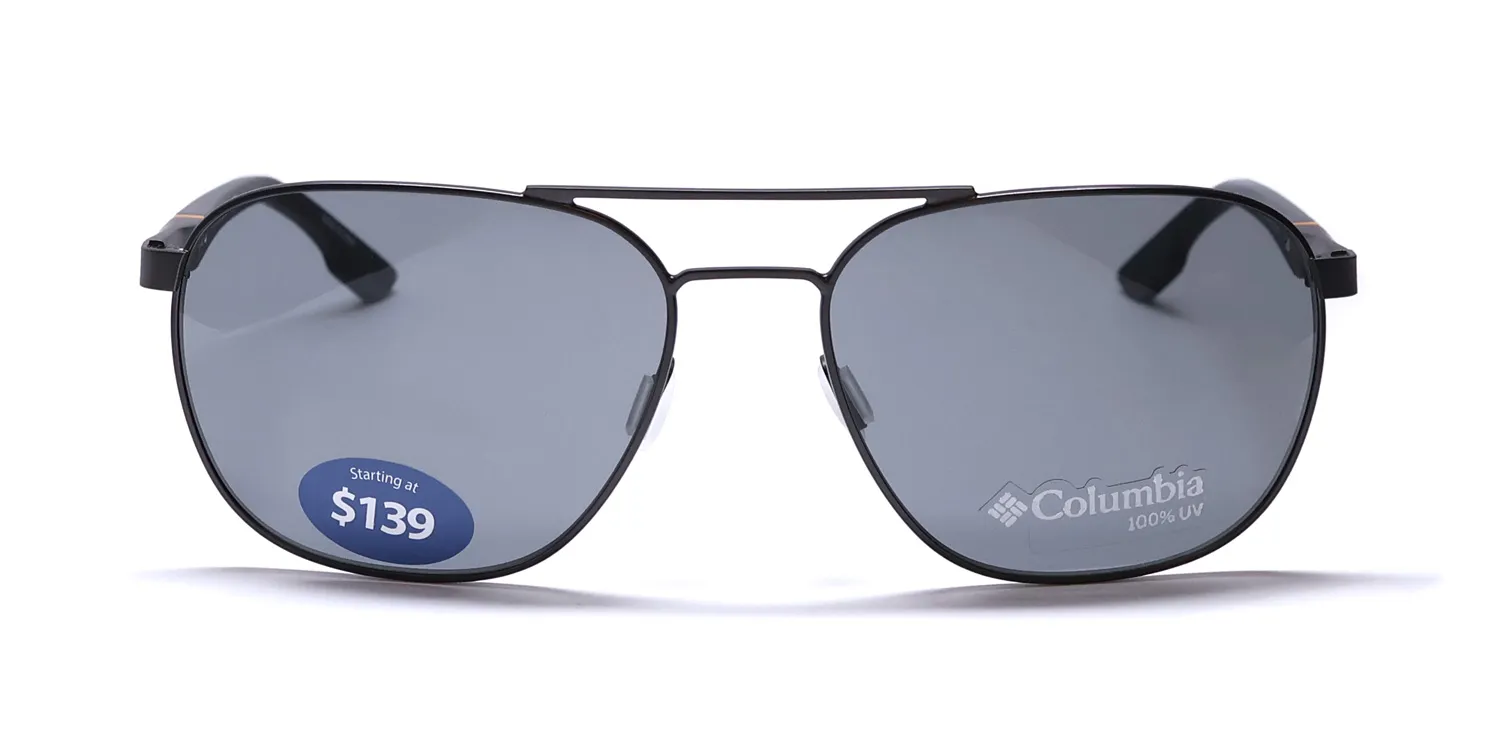 Columbia C118s 072 Sunglasses Satin Gunmetal 60mm 3