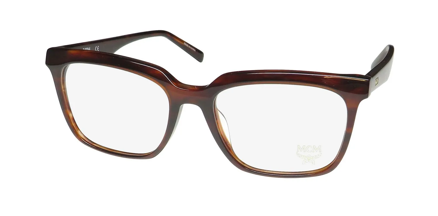 MCM 2714 281 Eyeglasses Striped Brown 53mm