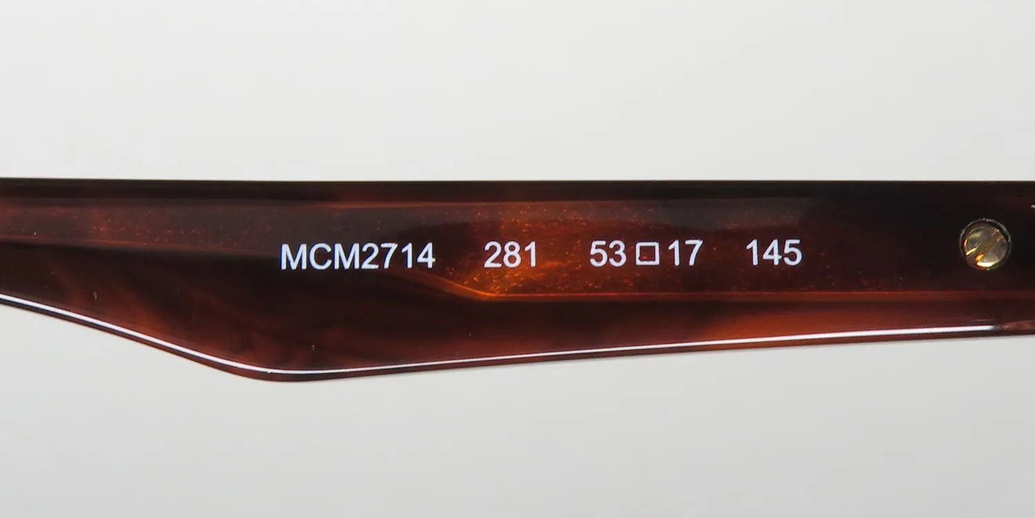 MCM 2714 281 Eyeglasses Striped Brown 53mm 8