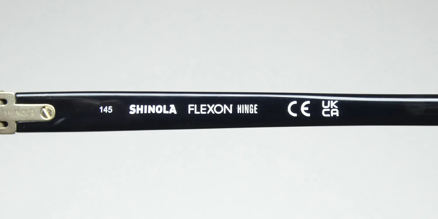 Flexon Shinola 15001 001 Eyeglasses Black 50mm Unisex 7