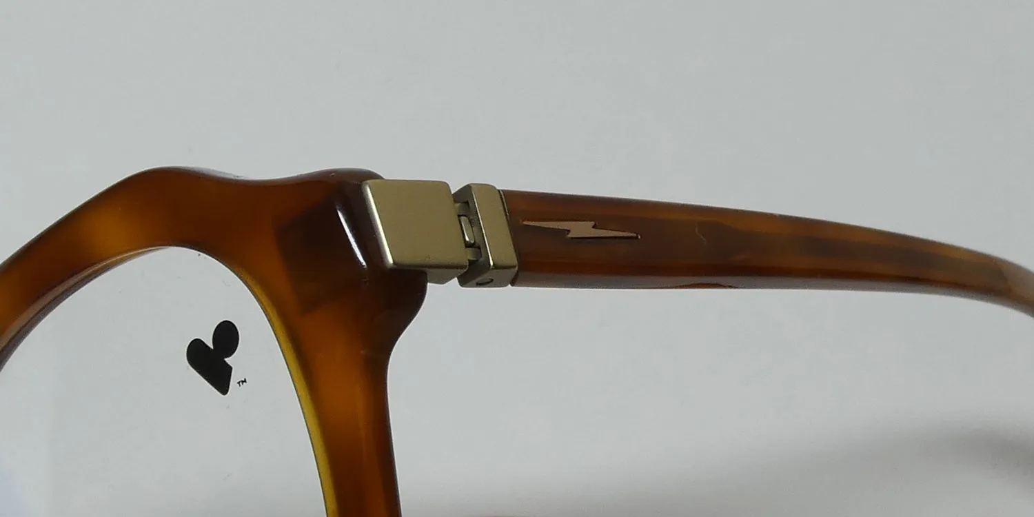 Flexon Shinola 15001 243 Eyeglasses Honey Tortoise 50mm Unisex 6