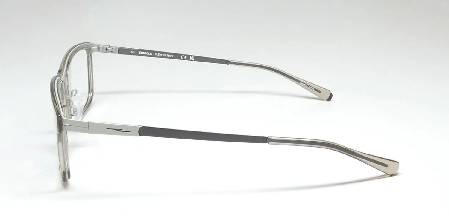 Flexon Shinola 37000 278 Eyeglasses Crystal Sand 55mm Unisex 4