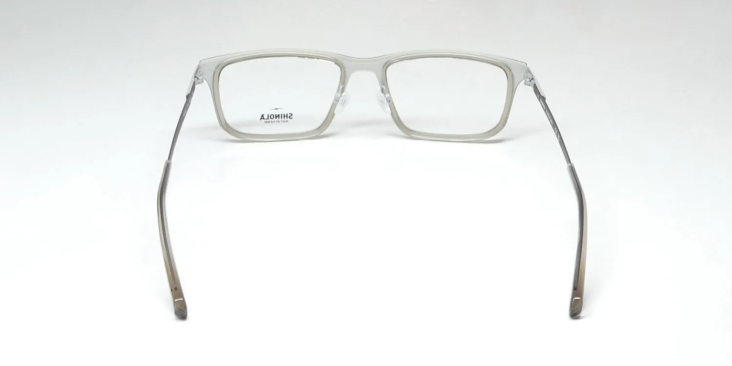 Flexon Shinola 37000 278 Eyeglasses Crystal Sand 55mm Unisex 5