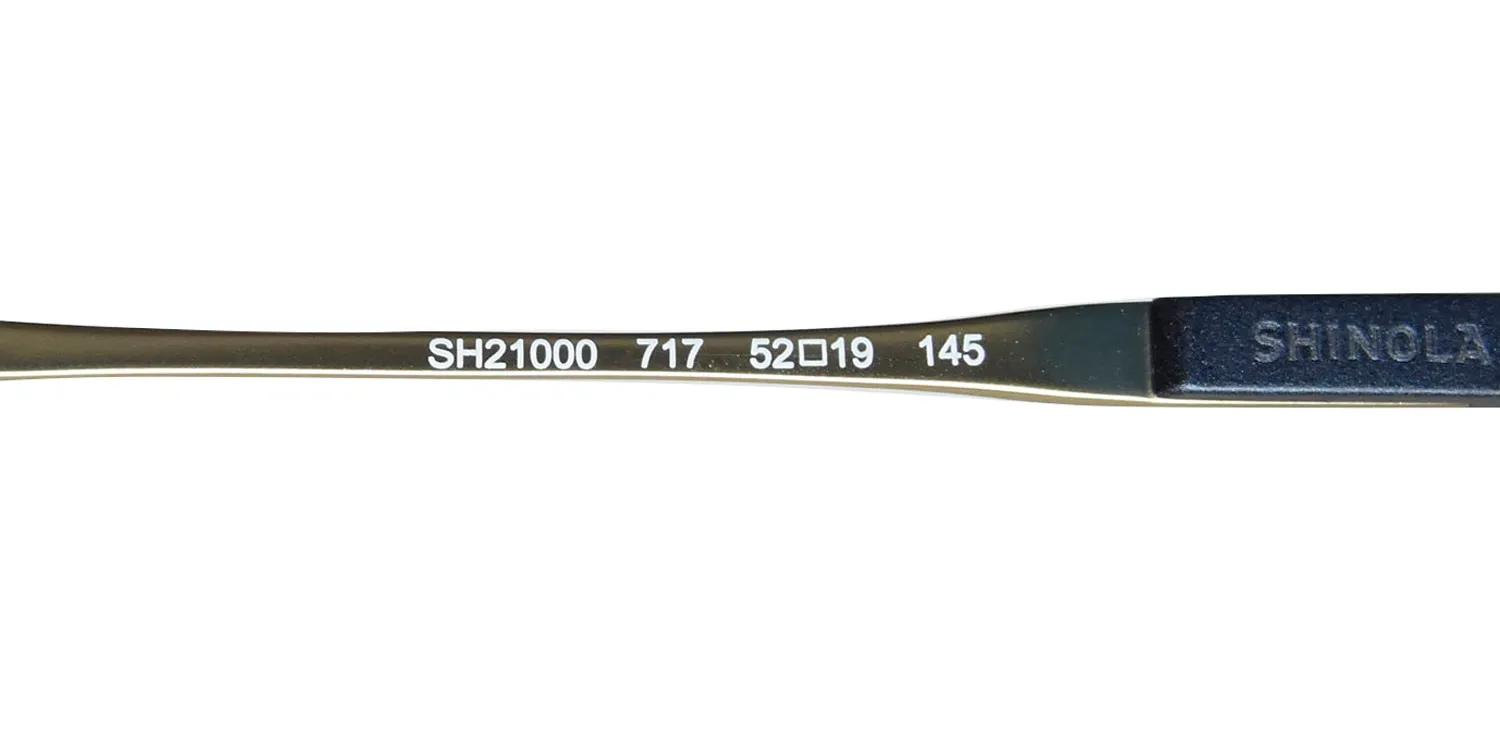 Flexon Shinola 21000 717 Eyeglasses Satin Gold 52mm 8