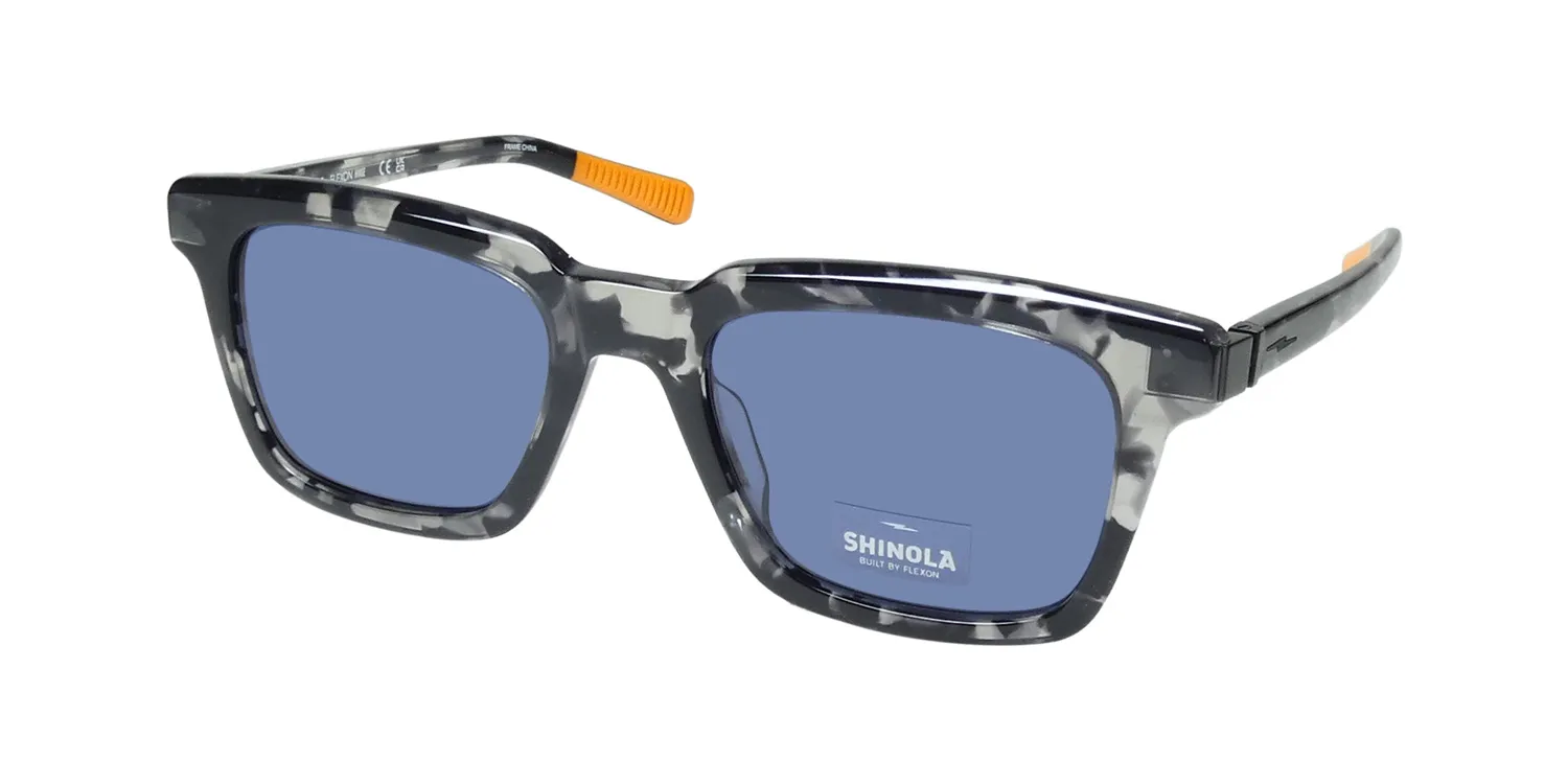 Flexon Shinola 1500s 005 Sunglasses Black Tortoise 54mm Unisex