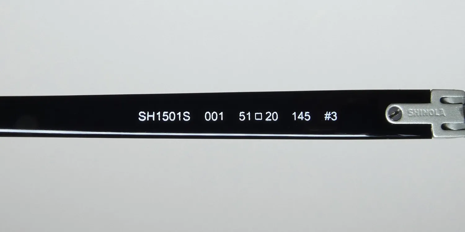 Flexon Shinola 1501s 001 Sunglasses Black 51mm 8