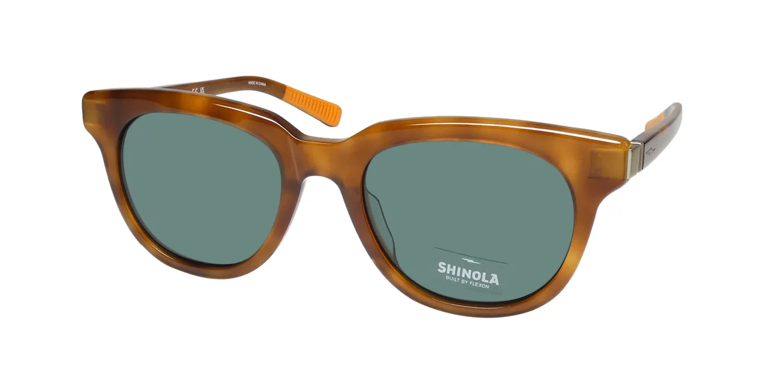 Flexon Shinola 1501s 243 Sunglasses Honey Tortoise 51mm