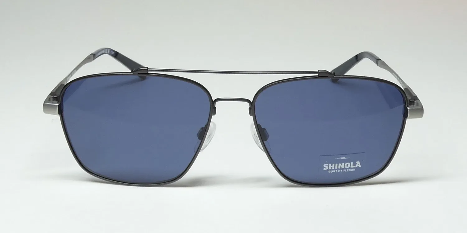 Flexon Shinola 2100s 071 Sunglasses Satin Gunmetal 57mm 3