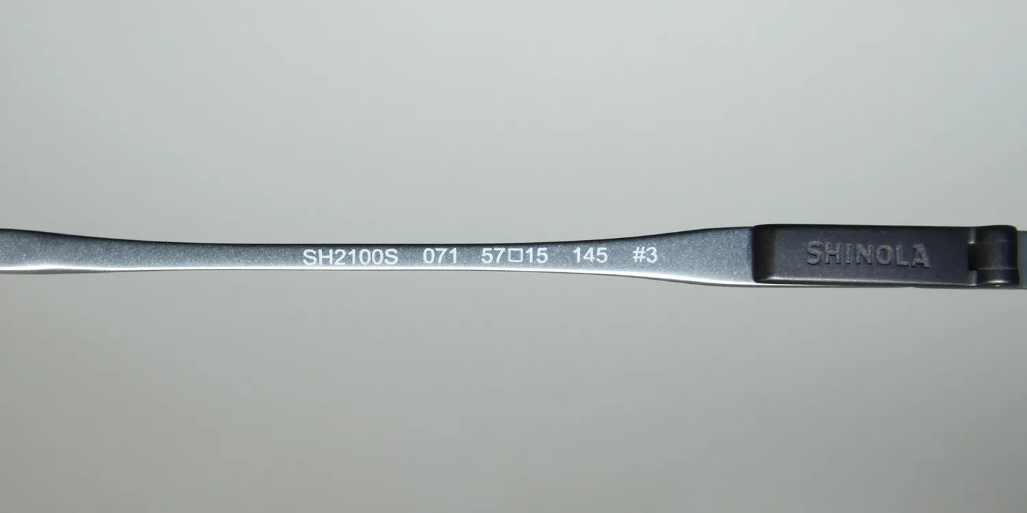 Flexon Shinola 2100s 071 Sunglasses Satin Gunmetal 57mm 8