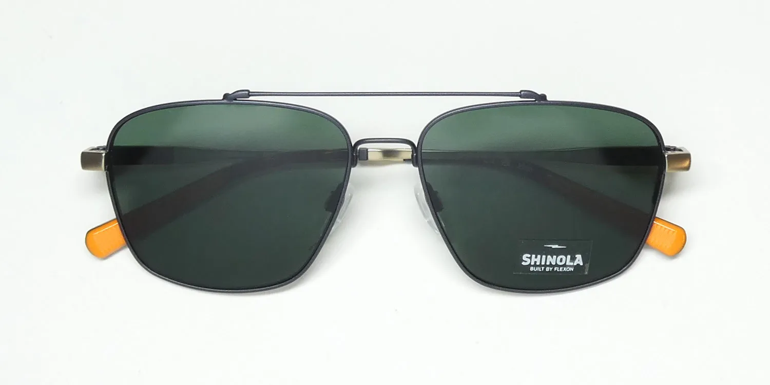 Flexon Shinola 2100s 072 Sunglasses Satin Gunmetal 57mm 2