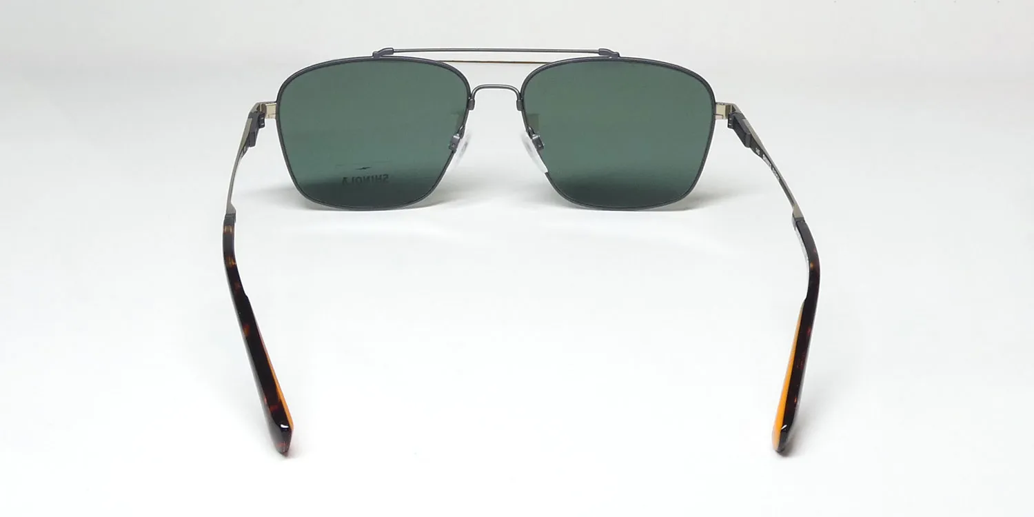 Flexon Shinola 2100s 072 Sunglasses Satin Gunmetal 57mm 5
