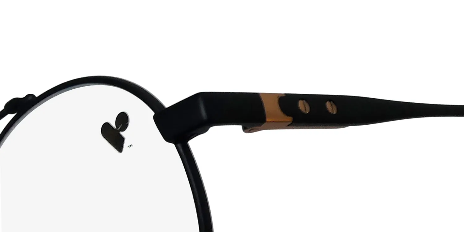 Flexon Shinola 21001 001 Eyeglasses Satin Black 49mm 6