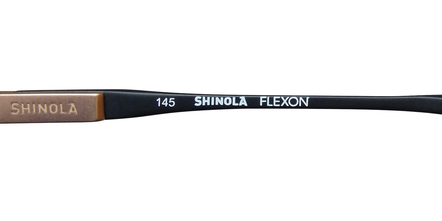 Flexon Shinola 21001 001 Eyeglasses Satin Black 49mm 7
