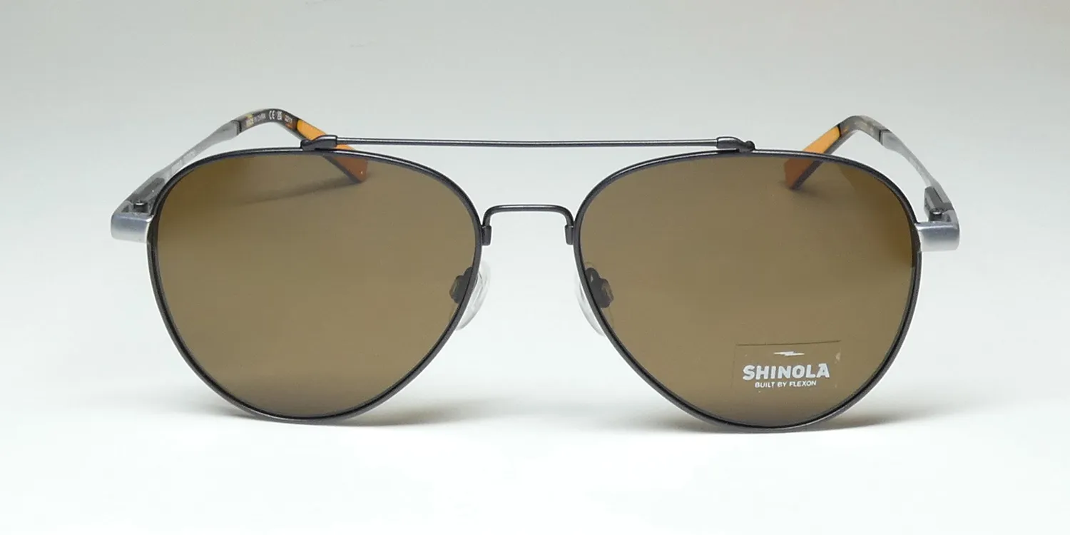 Flexon Shinola 2101s 071 Sunglasses Satin Gunmetal 56mm 3